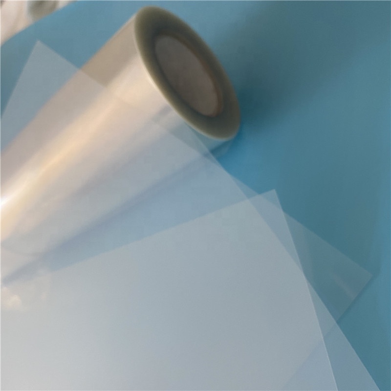 Película transparente A4 de poliéster PET a base de agua para fabricación de placas